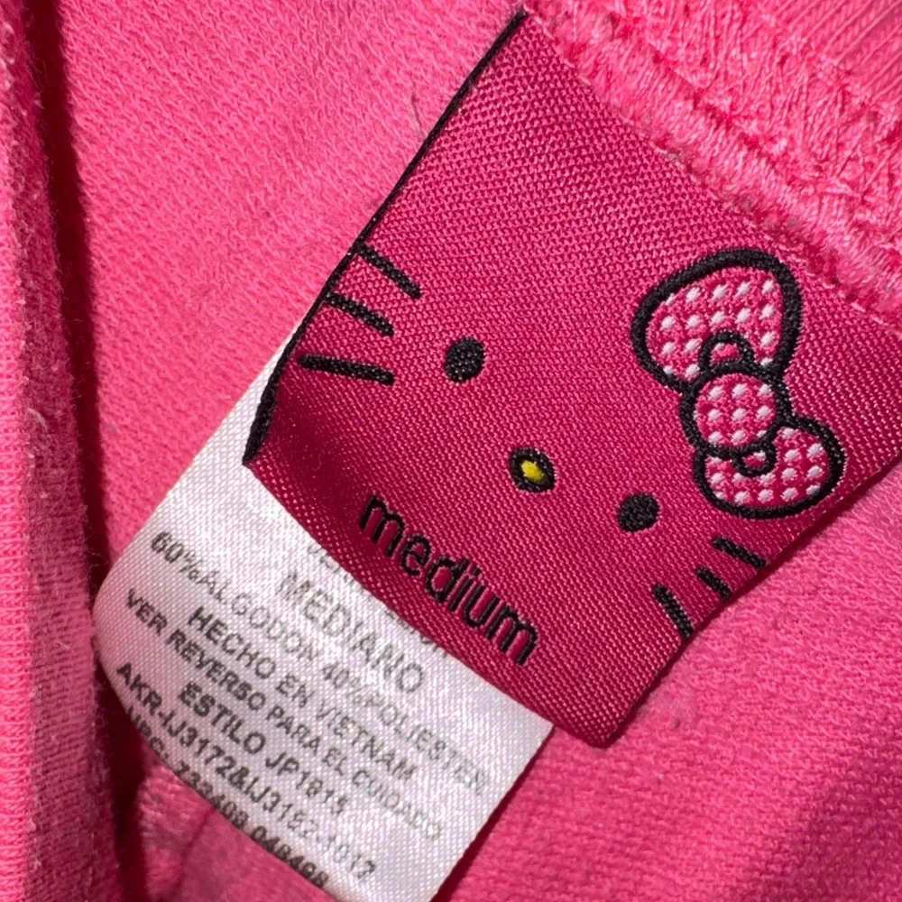 Hello y2k Kitty Hot Pink Lounge Pants - Picture 6 of 7